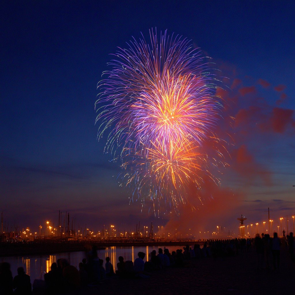 nuits opale calais feu artifice 14 juillet