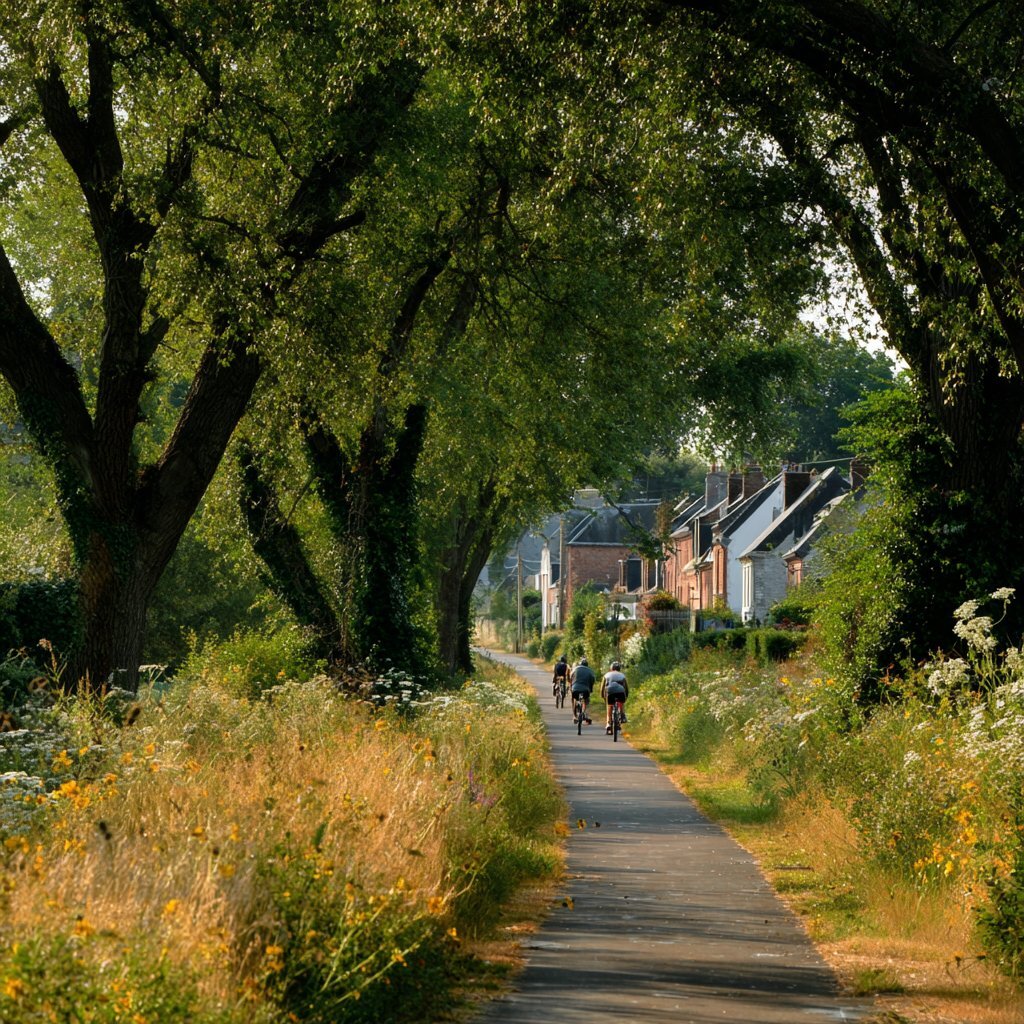 voie verte dardres nuit opale calais appartements saisonniers